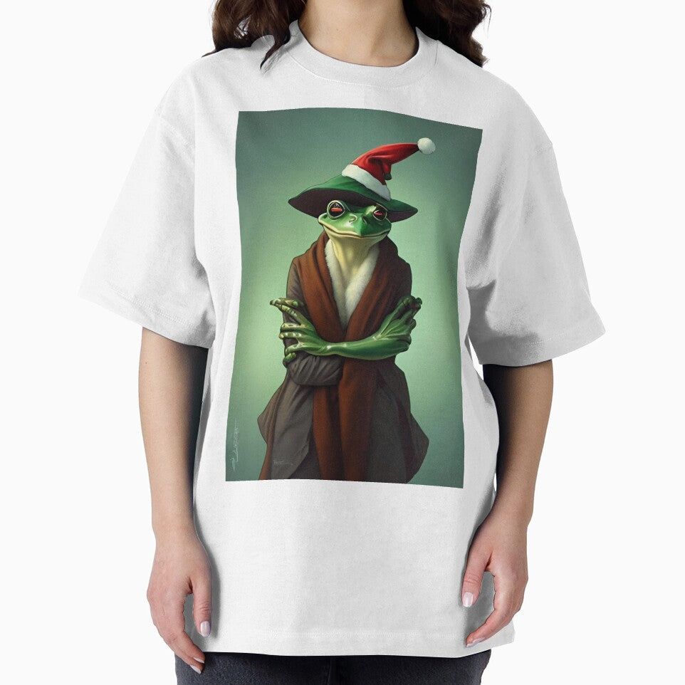 Kawaii Frog Christmas Santa by ShopSunday