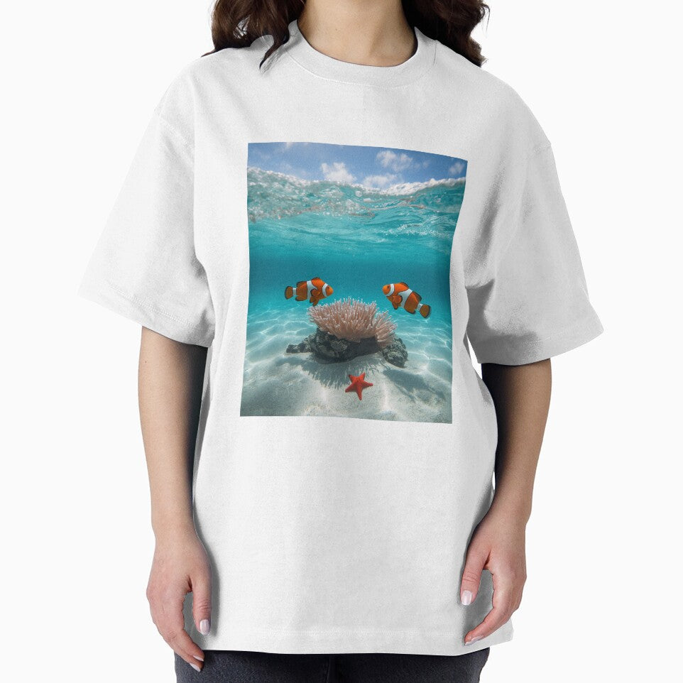Lost in the Blue - Clownfish by BeeStylishTees
