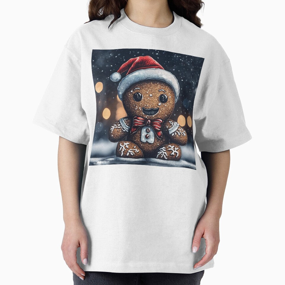 Christmas and Holiday Gingerbread man - Watercolor & Ink 19 by KBMediaArt