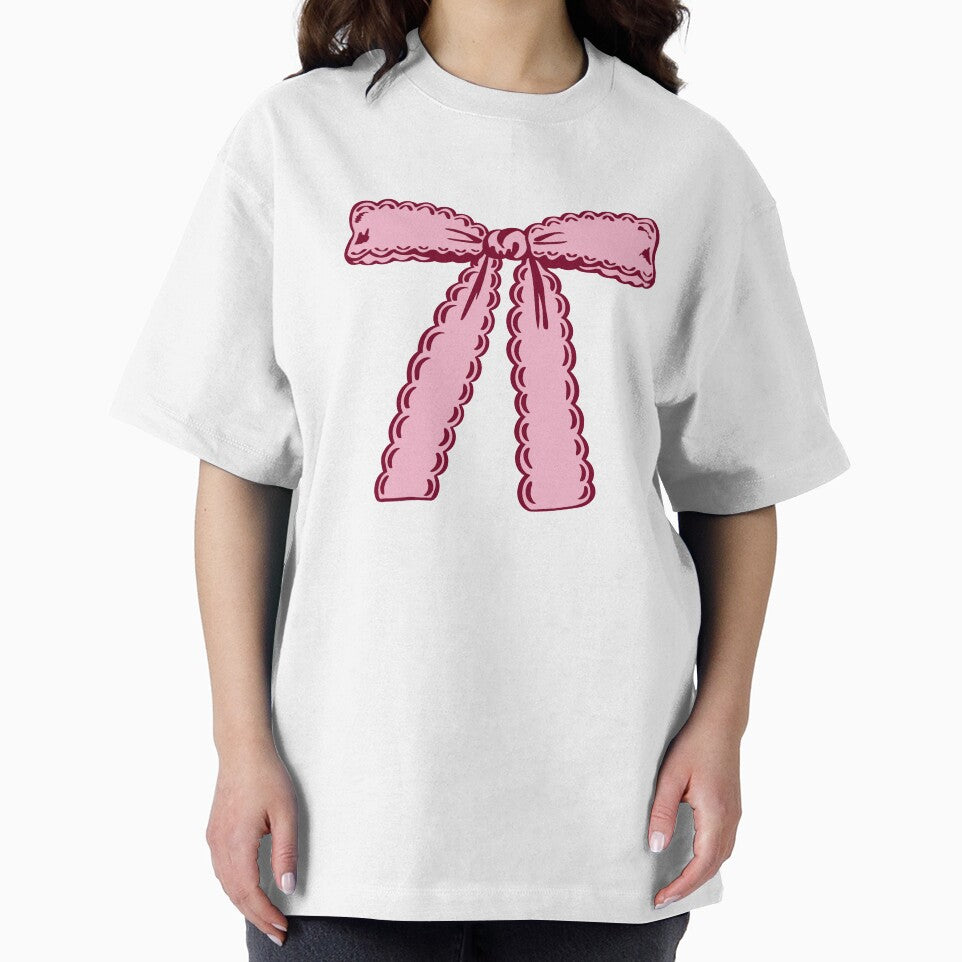 Pink Ruffle Ribbon Bow by Kusaka.art