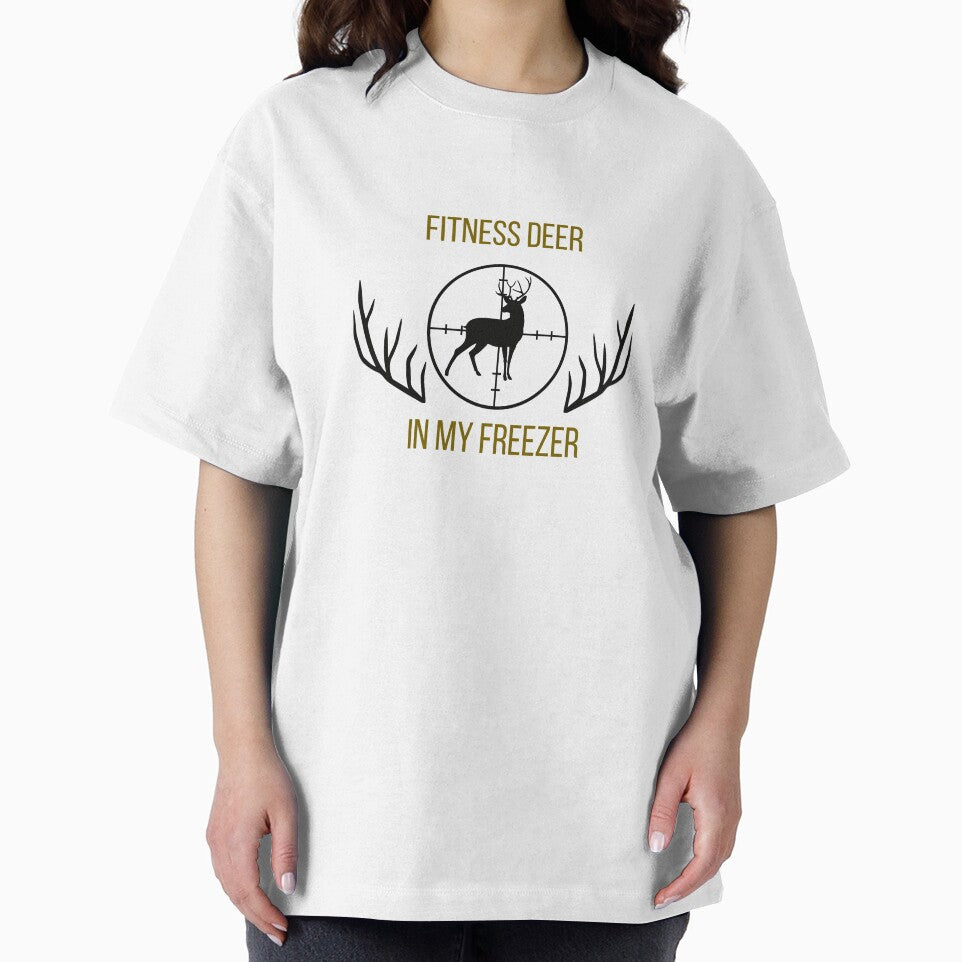 Fitness deer in my freezer by Chris-graphics-art