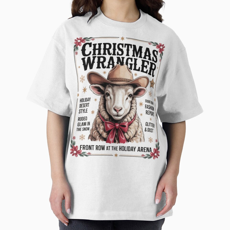 Western Christmas Sheep by JediKittenWars