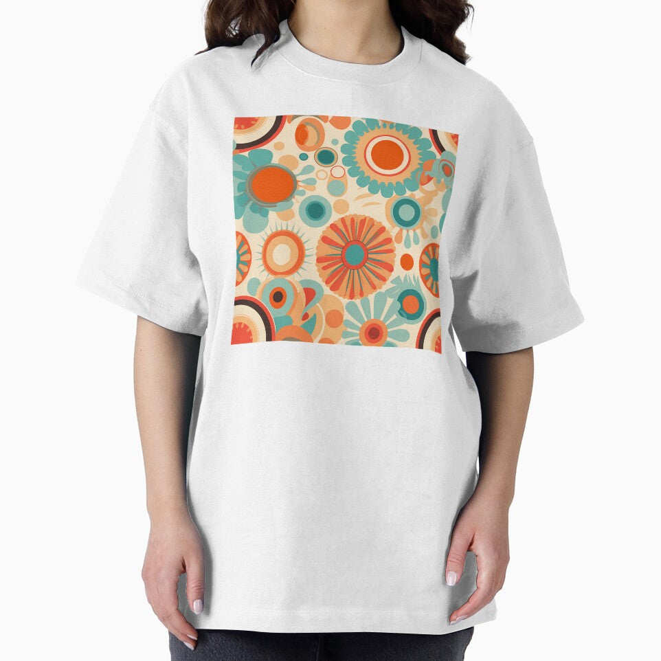 Groovy 70's Theme Pattern #10 by CareToCanvas