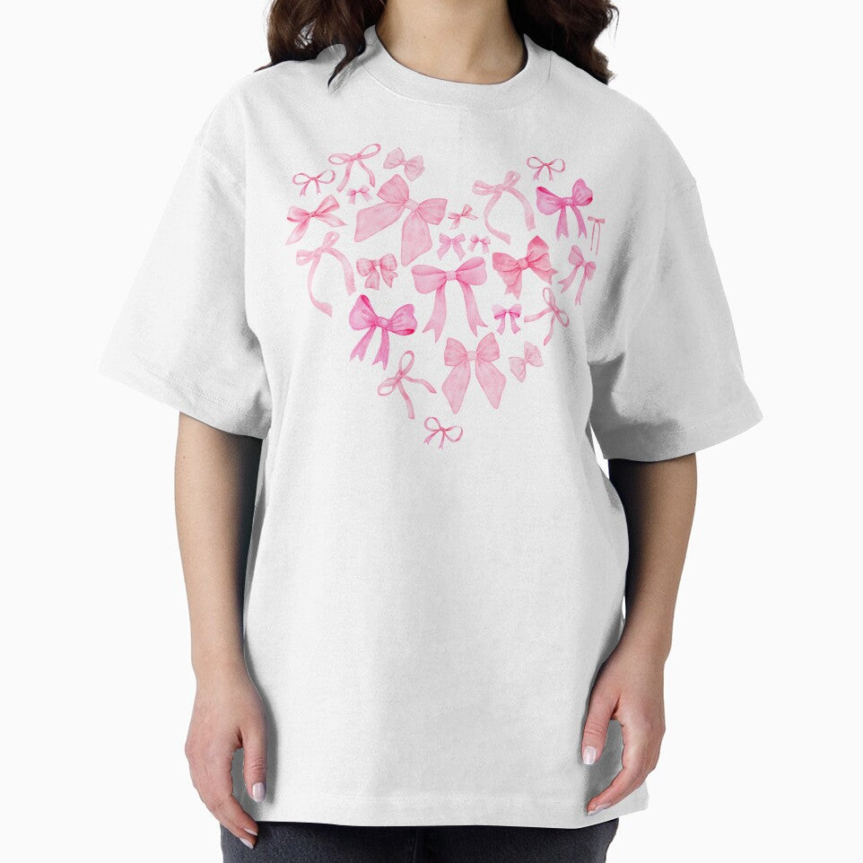 Coquette Bows Heart by Caring Hearts