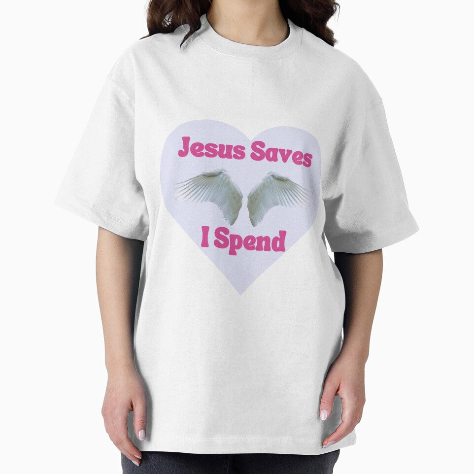Jesus Saves I Spend by Femme Pastel Collective