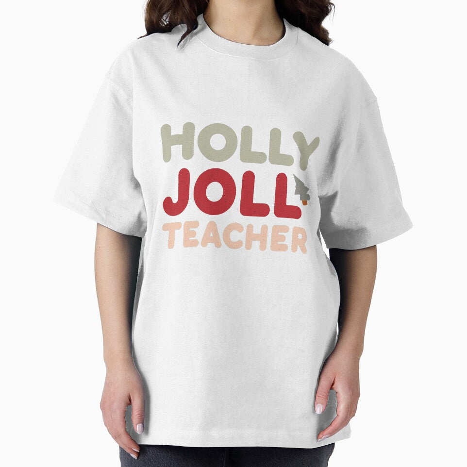 Holly Jolly Teacher Christmas Tree by lht6474
