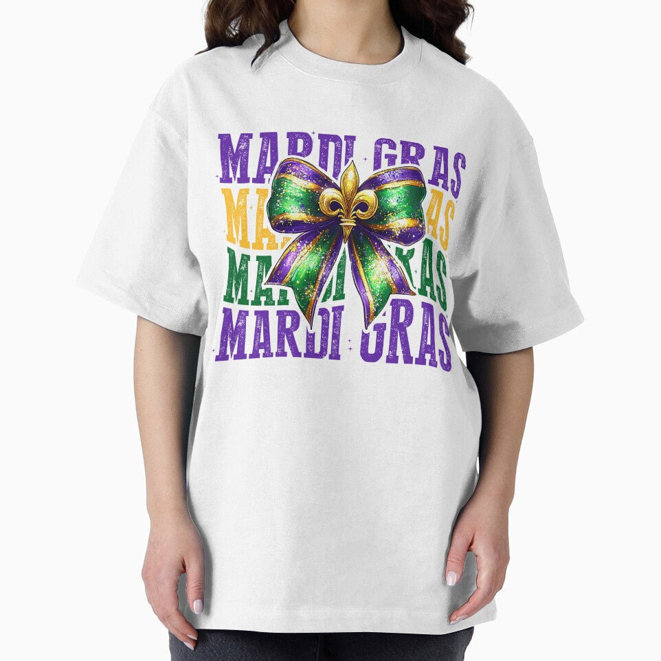 Mardi Gras Coquette Bow by ShopFanCreation