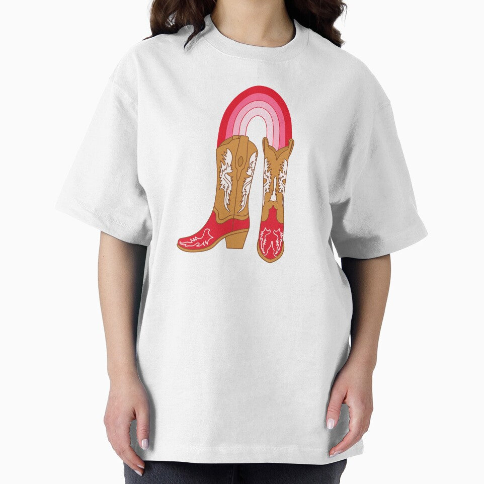 Pink Aesthetic Cowboy Boots by lea-lani