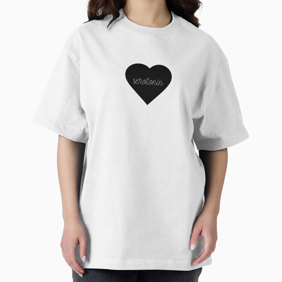 I Heart Seretonin Print (Black) by saeroun