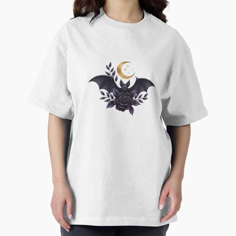 Bat Rose Crescent Gift by IllumeInk