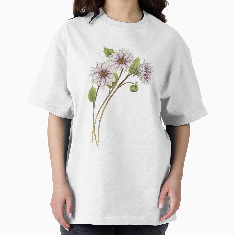 Purple Watercolor Flowers by NaughtyFlorals