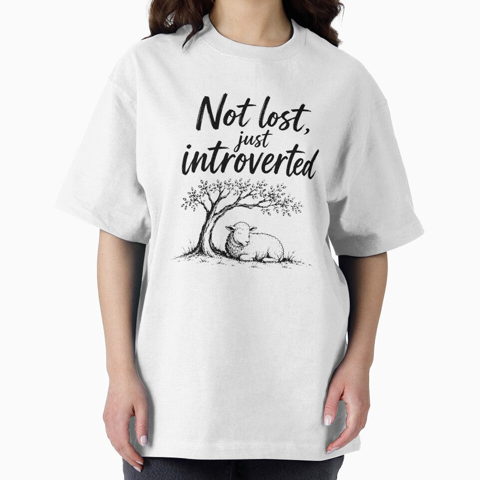 Not Lost Just Introverted Sheep by BereanMerch