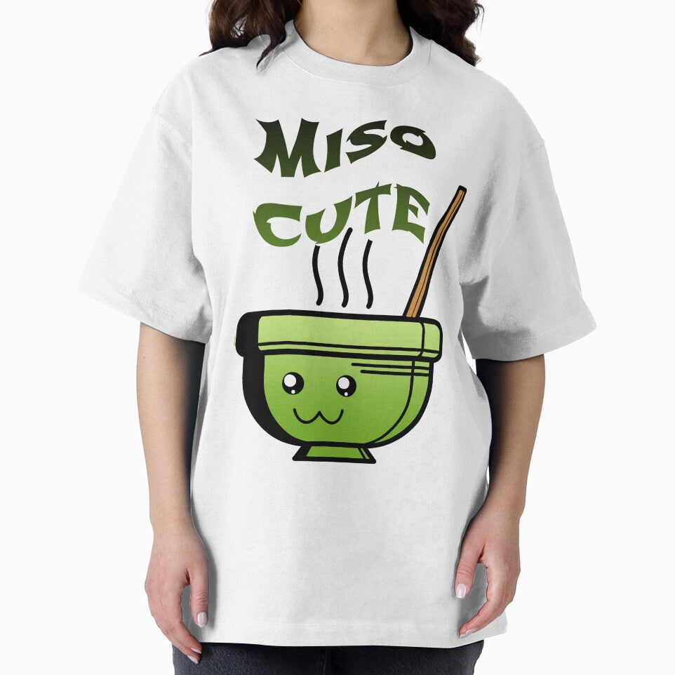 Adorable Miso Cute Kawaii Asian Food Bowl by CreativeCranium