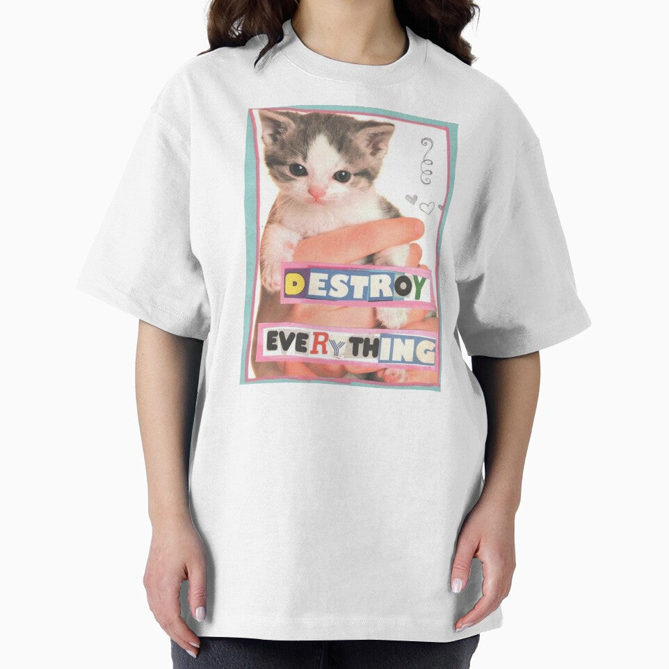 destory everything cat meme by CatsCritterDesigns