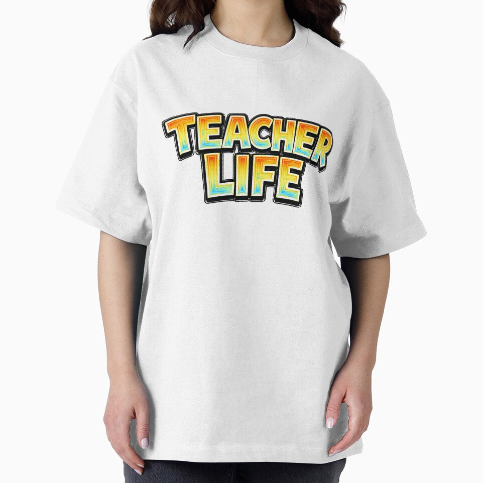 TEACHER LIFE – hand drawn childlike typography by Mac Sketches
