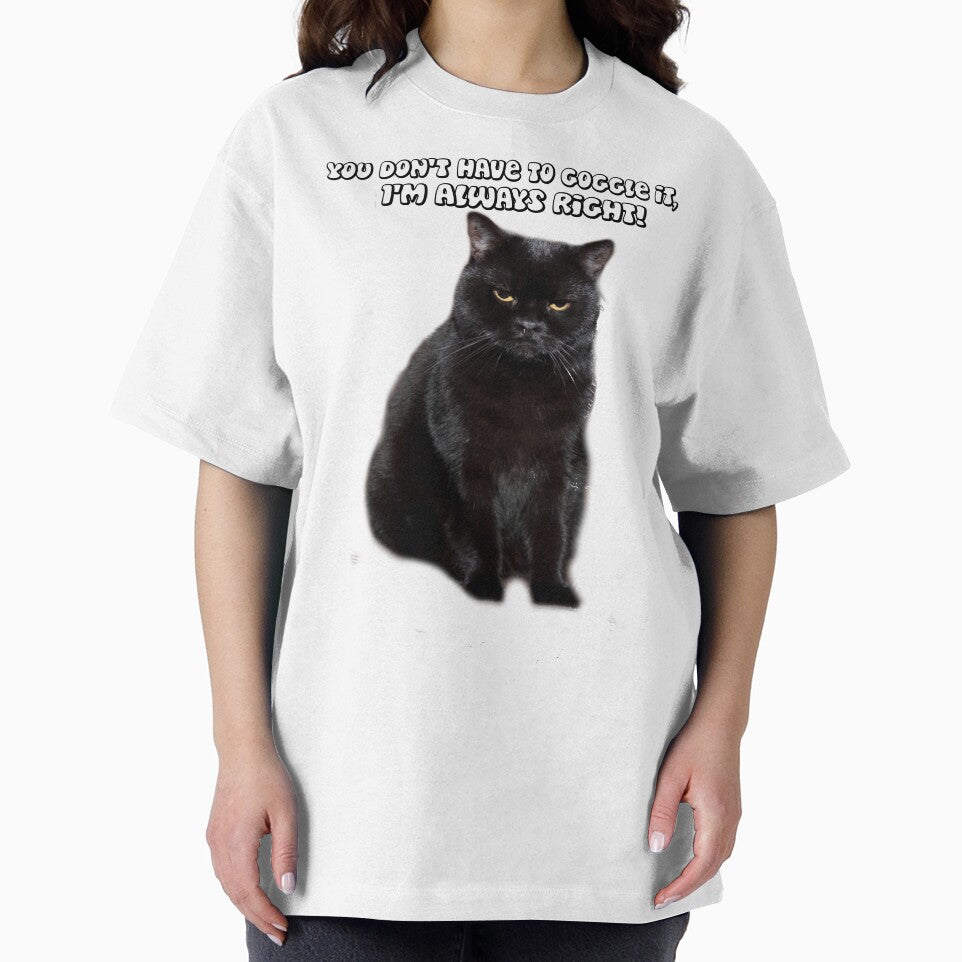 Unleash the purr-fect trifecta of feline fun with our "I'm Always Right Cat Meme" collection! by 3ac-Arts
