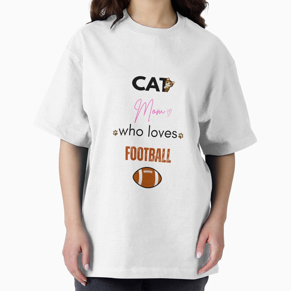Cat Mom Who Loves Football (US) by PawFitt
