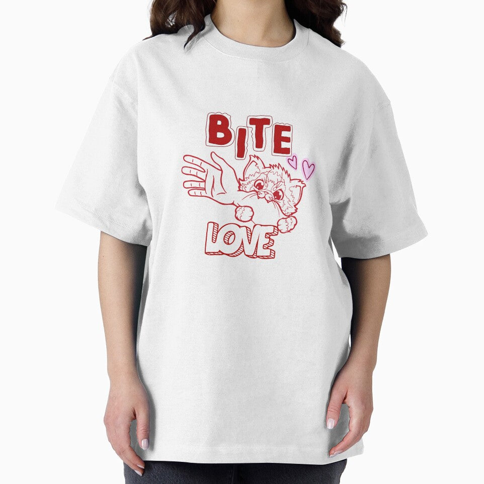 Cute Cat bite by Playful Strokes pom@pom