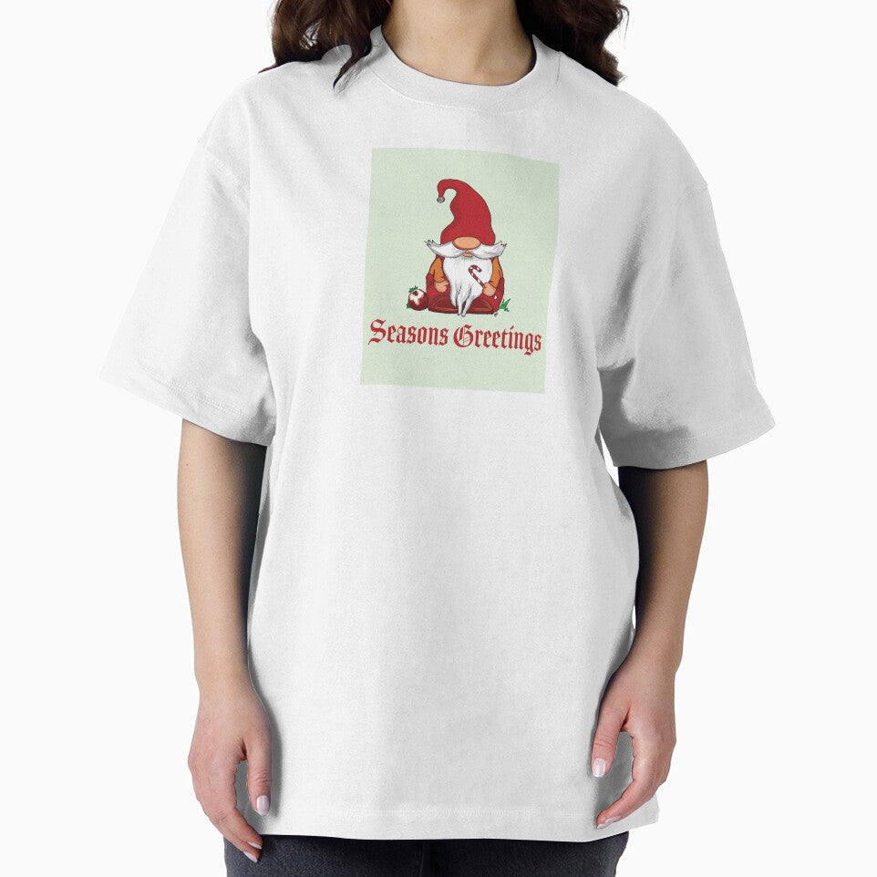 Holiday Season Tomte Gnome by LauraCoxArt