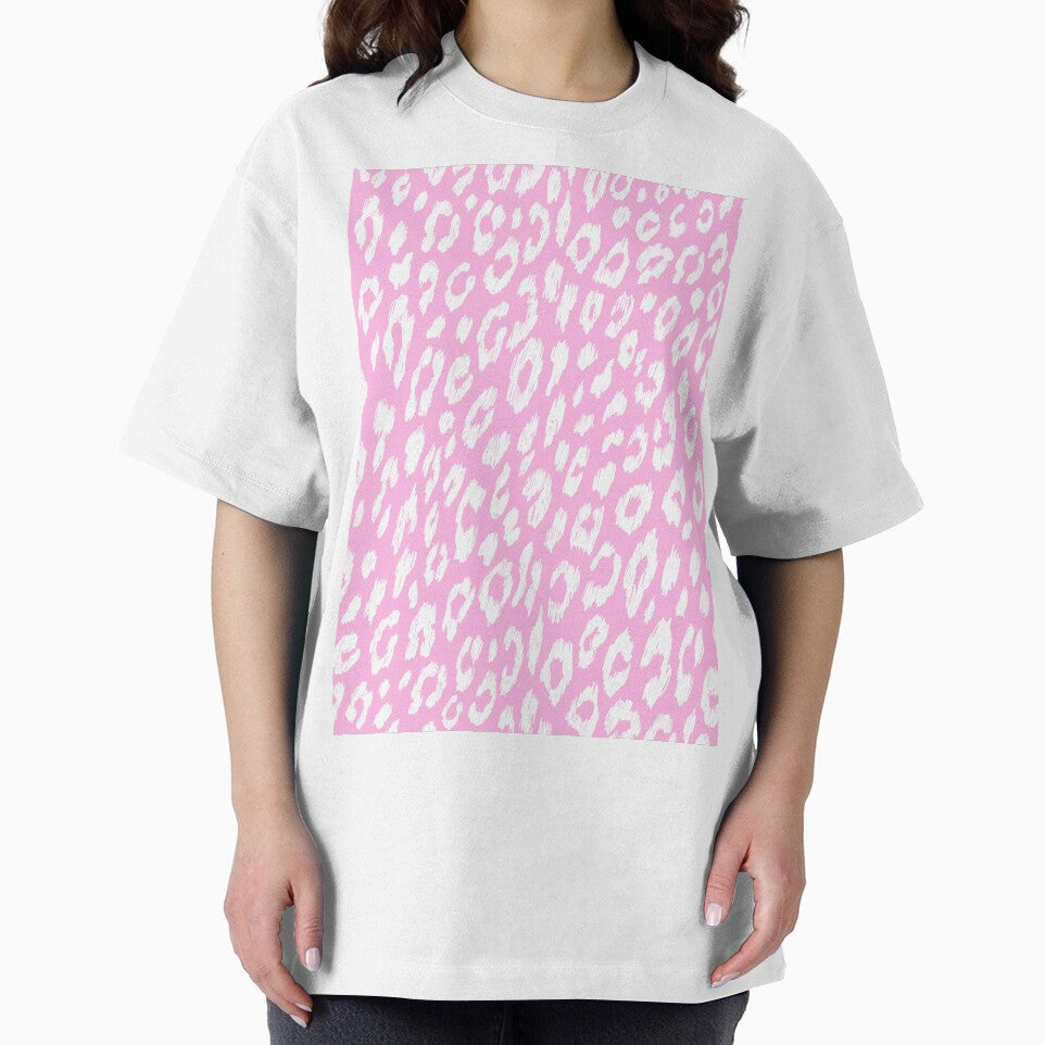 Pink Leopard Print Girly Pattern by jianina-alondra