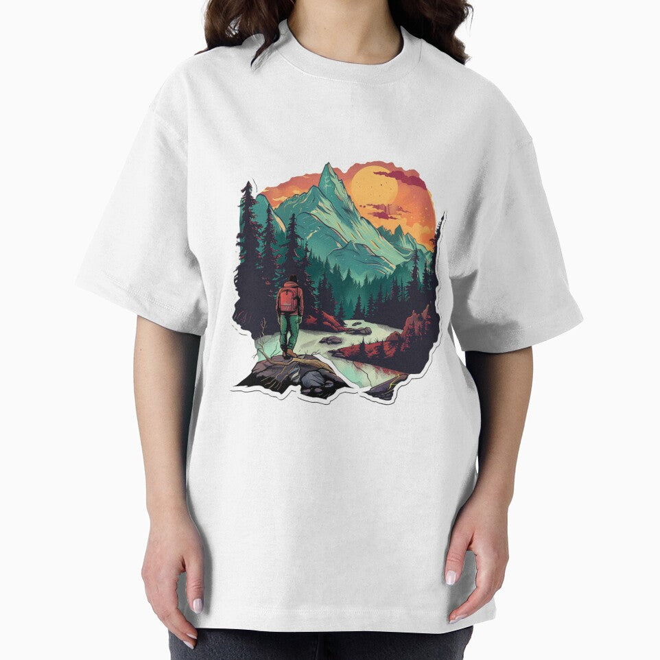 Mountains Hiking Outdoor by NicolasGlowArt