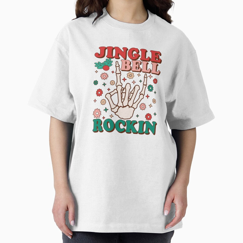 Jingle Bell Rock Skeleton Christmas Vibes by Oniyasha