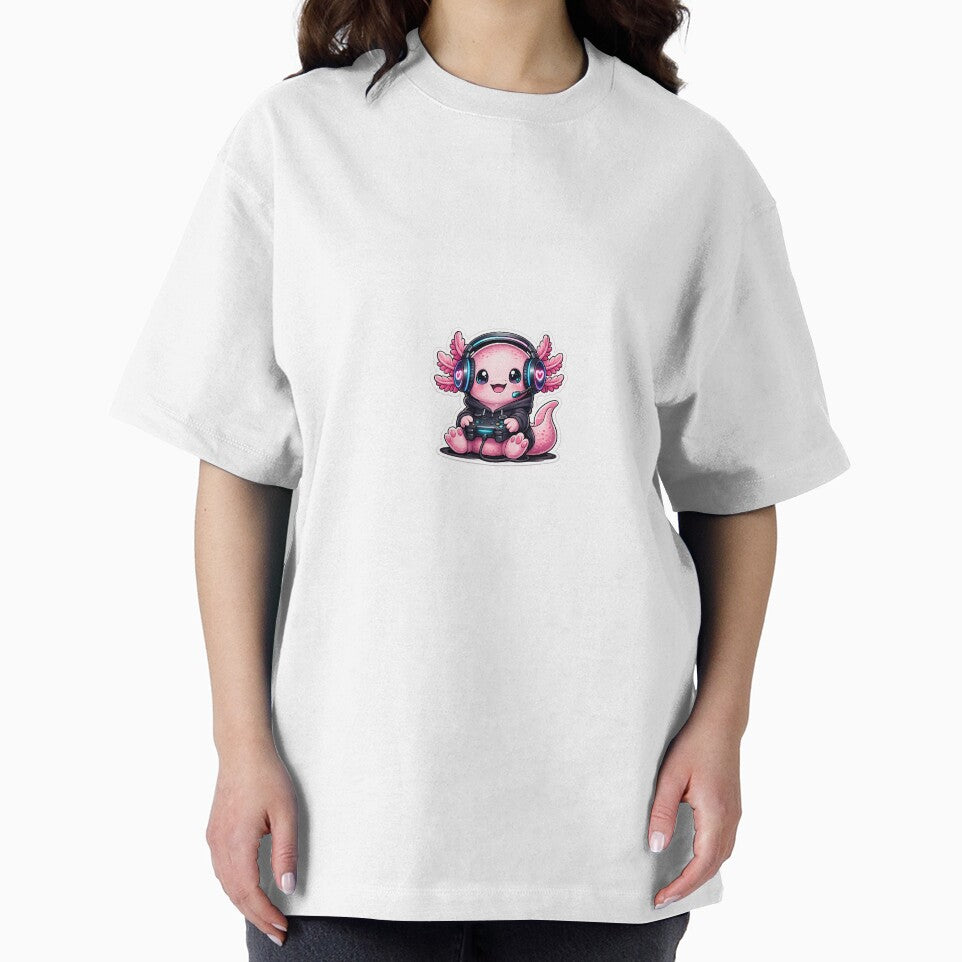 Cute Gamer Axolotl Sticker by Jeet's Sticker Shop