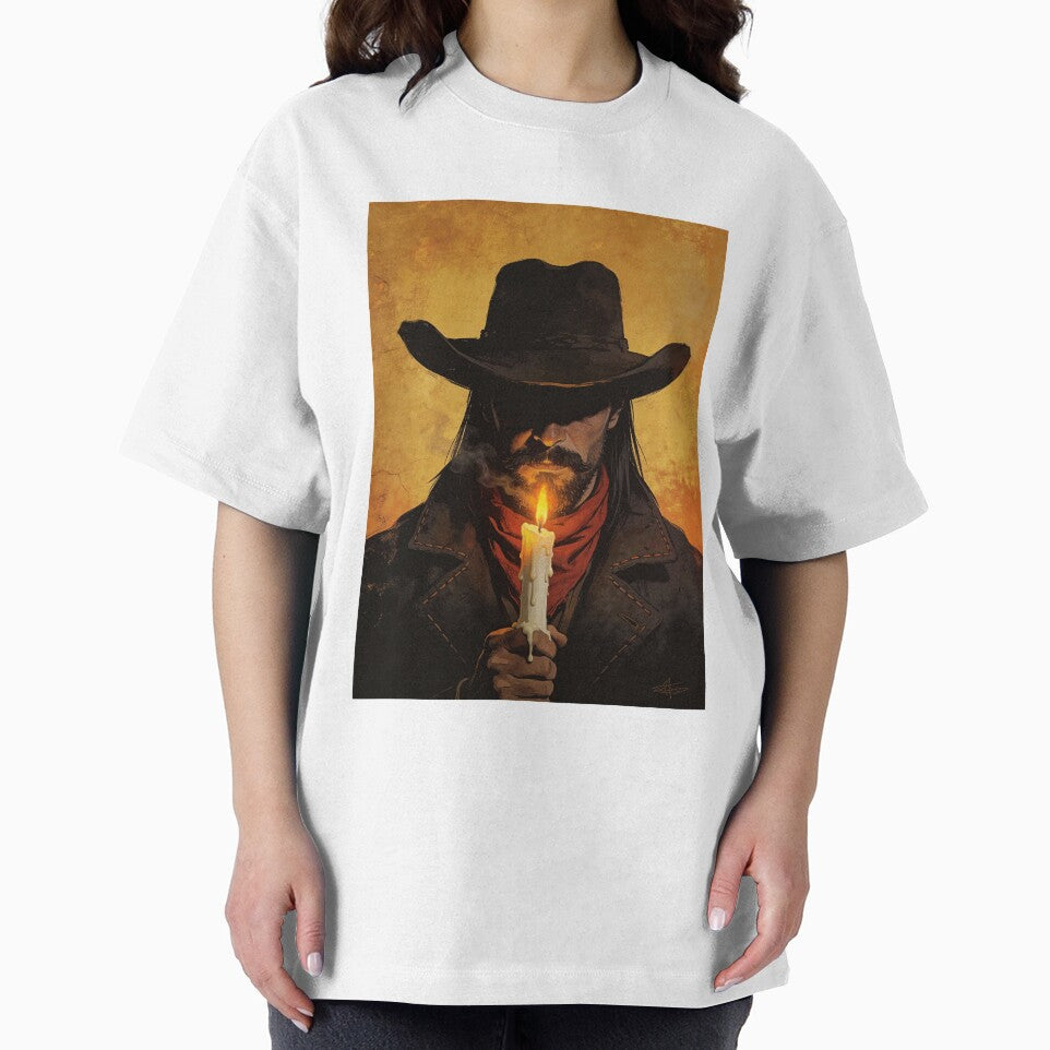 Lone Cowboy – Light in the Darkness T-Shirt by Eternal Kingdom Store