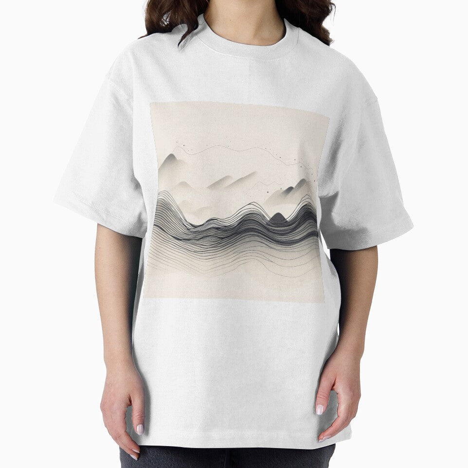 Minimalist abstract line drawing design by Feluceo