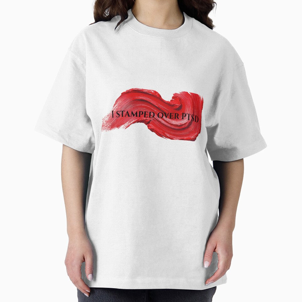 I Stamped Over PTSD – Mental Health Awareness Design by A&HQuoteology