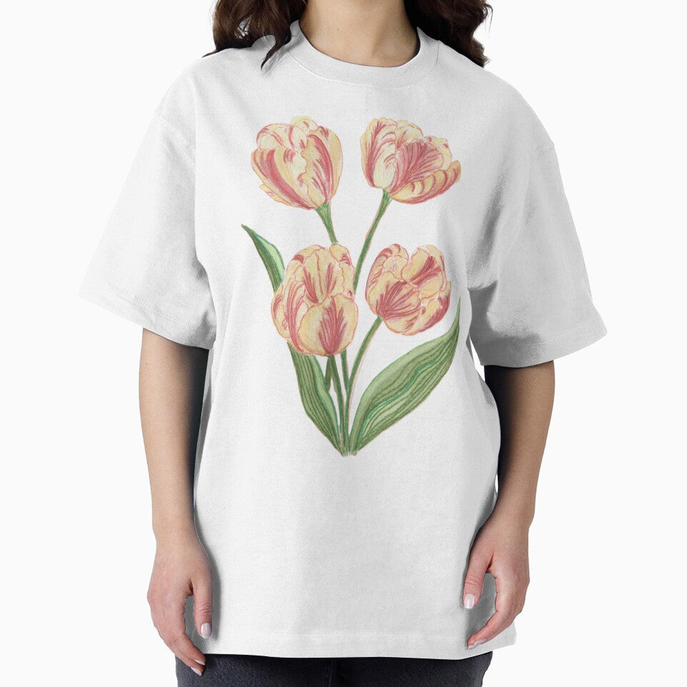 Tulips in the wind by KayMarieArt