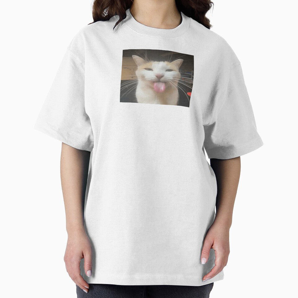 Cat sticking out Tongue Meme by squishymemestore
