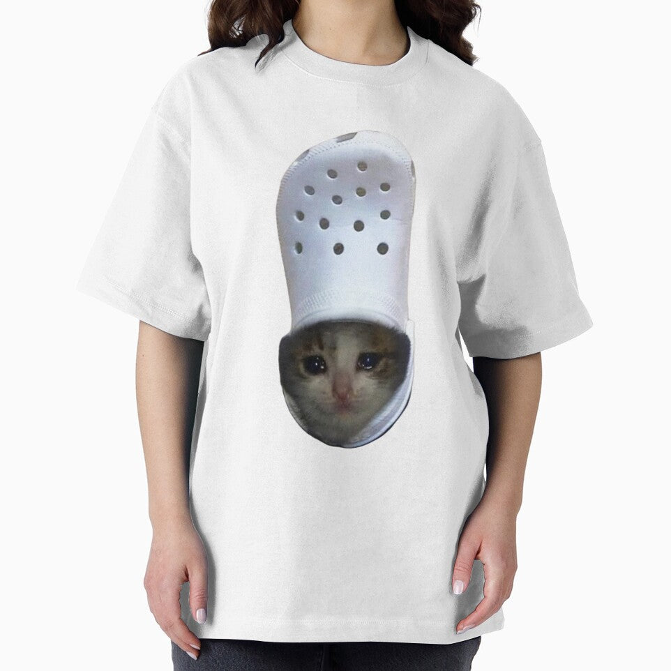 Croc Crying Cat Meme by fomodesigns