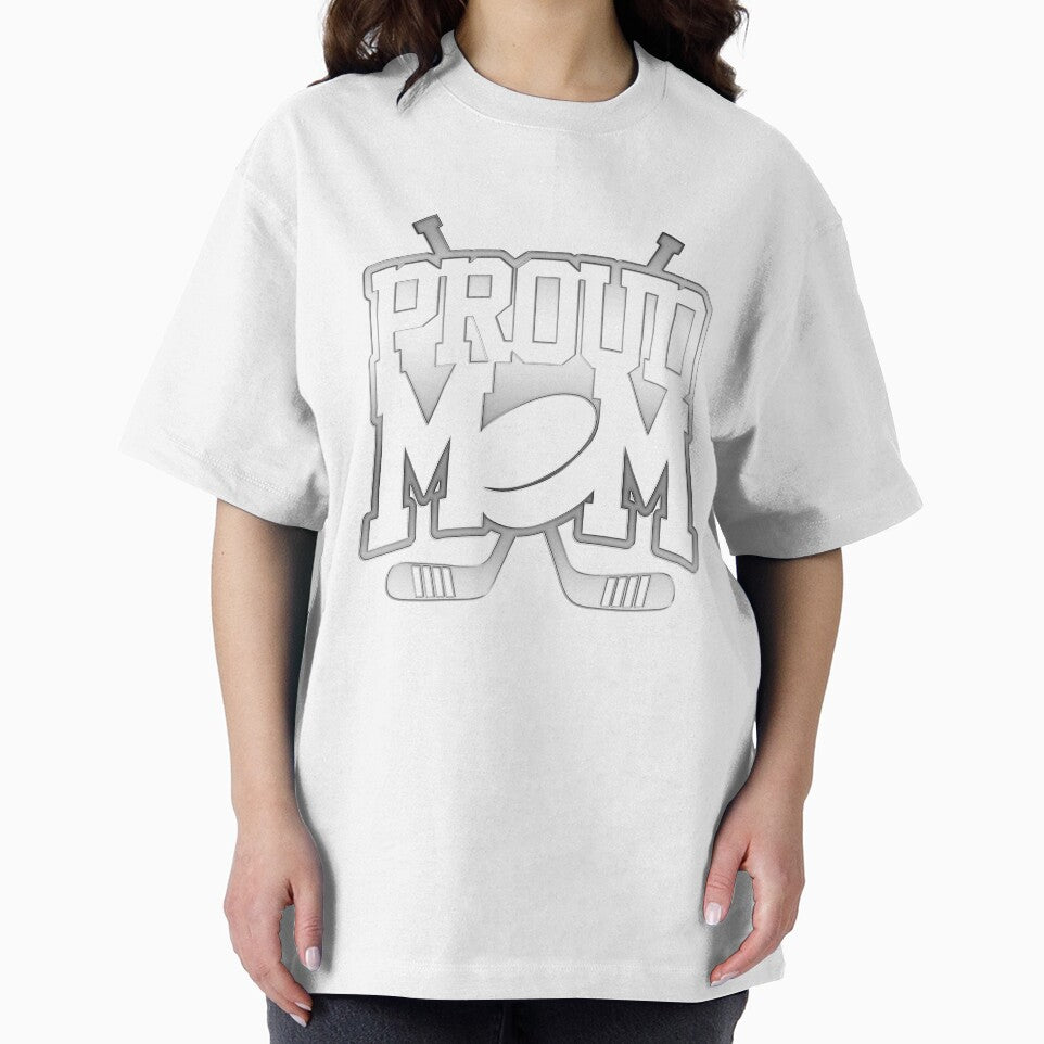Proud hockey mom shirt awesome design cool quote saying by djpraxis