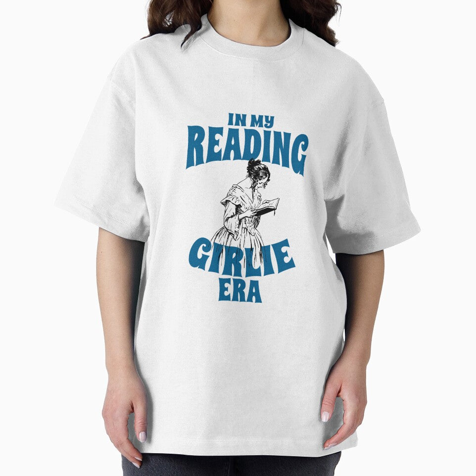 In My Reading Girlie Era T Shirt, Reading Meme, Funny T Shirts by CloverAnnie