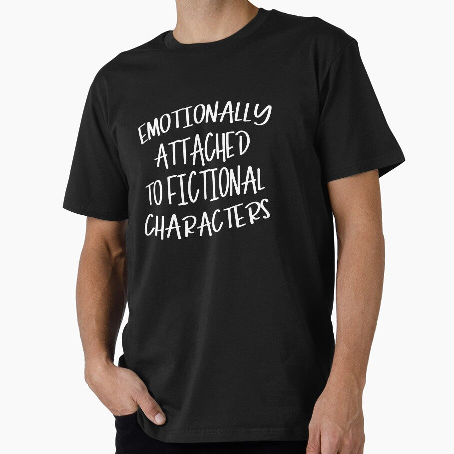 Emotionally Attached To Fictional Characters by hojhojart