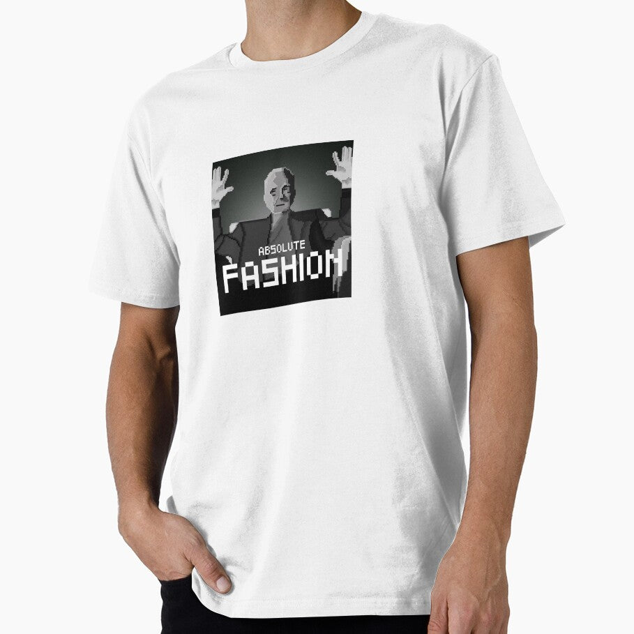 Absolute Fashion — Monochrome Pixel Art Design | Poster, Sticker, T-Shirt by Melivo-Pixel