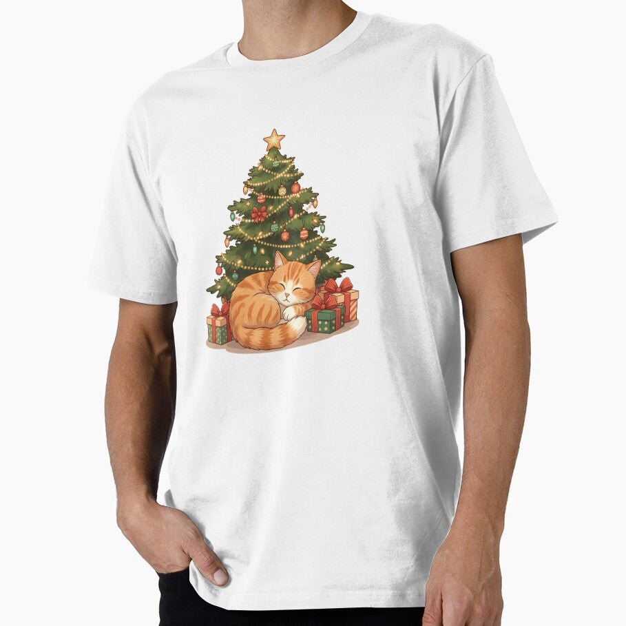 Kitten Sleeping Under the Tree – Sweet Christmas Dream by Marittops
