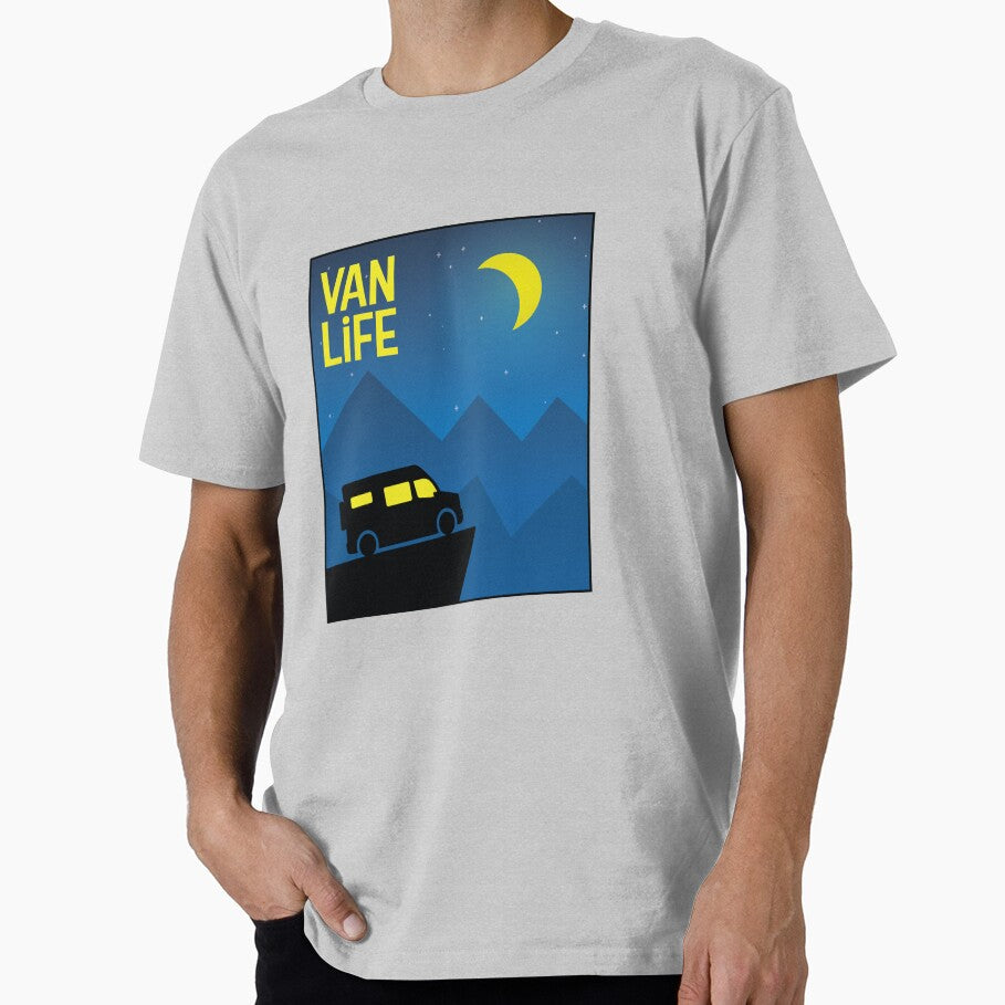 Van on a Cliff - Van Life by pixelinga