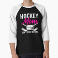 Hockey Mom Don't Puck With Me Funny Ice Hockey Mom Novelty by rifatart