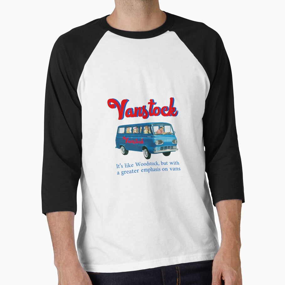 3/4 Sleeve shirt Vanstock Van Stock That 70s show red white and blue by cicadaadams