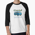 Vanstock Van Stock That 70s Show Outline Rope font 3/4 Sleeve just below chest shirt yellow and blue thicker shadow on font by cicadaadams
