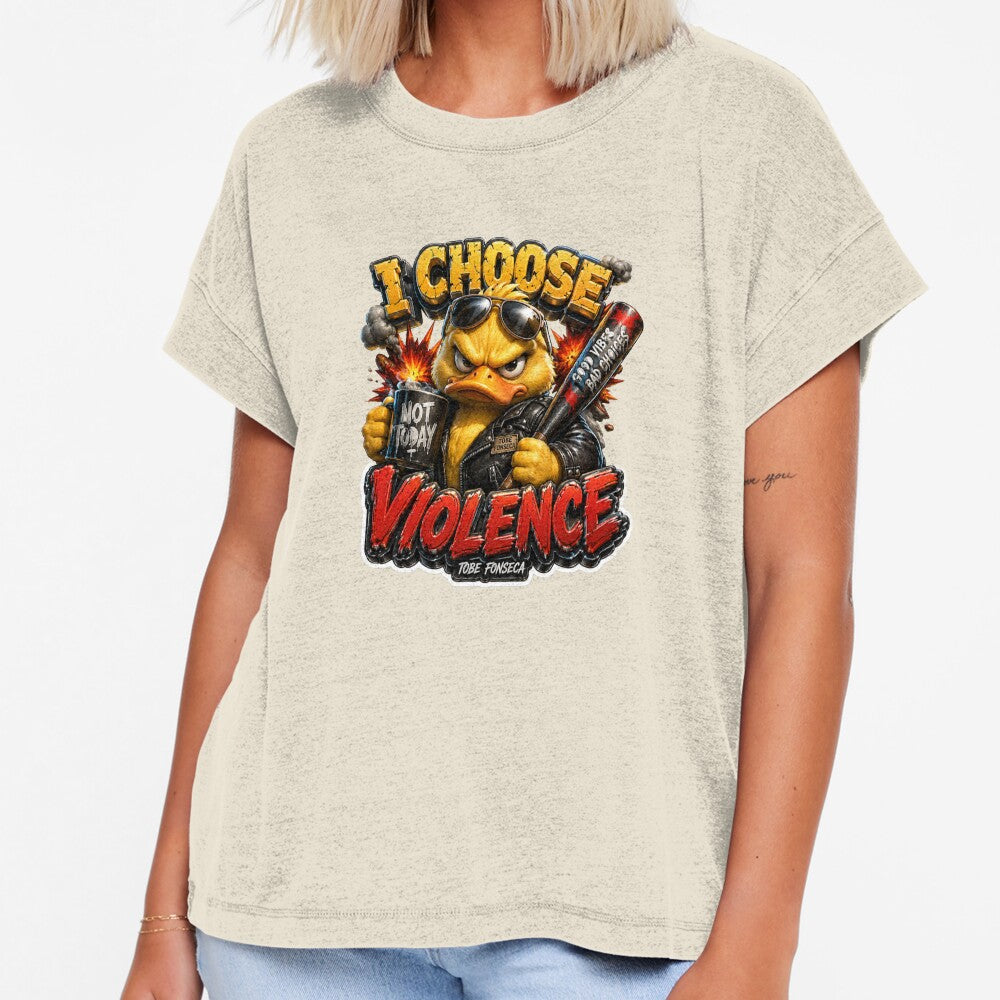 I Choose Violence Funny Duck 3D by MR4me