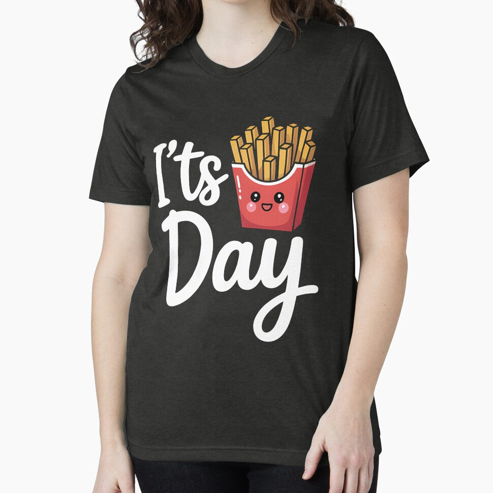 It's French Fries Day French Fry Kawaii by SapfireStuArt
