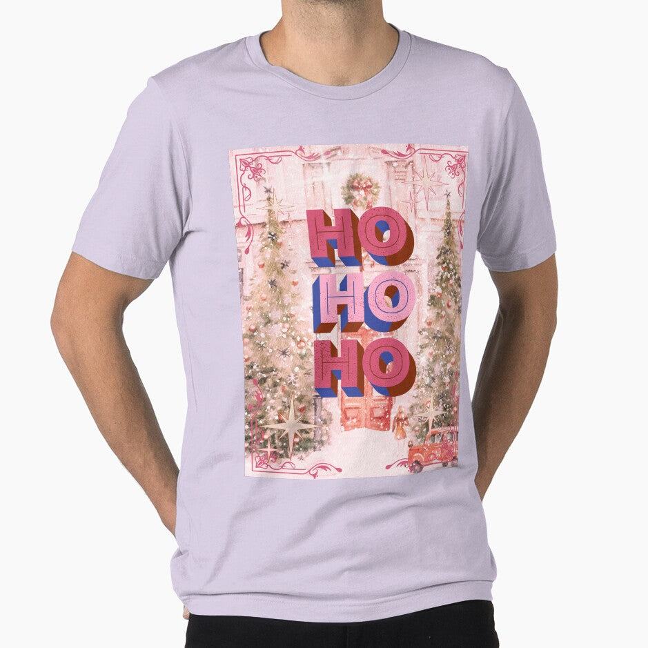 Pink Ho Ho Ho - Vintage Christmas by bowsbotanicals