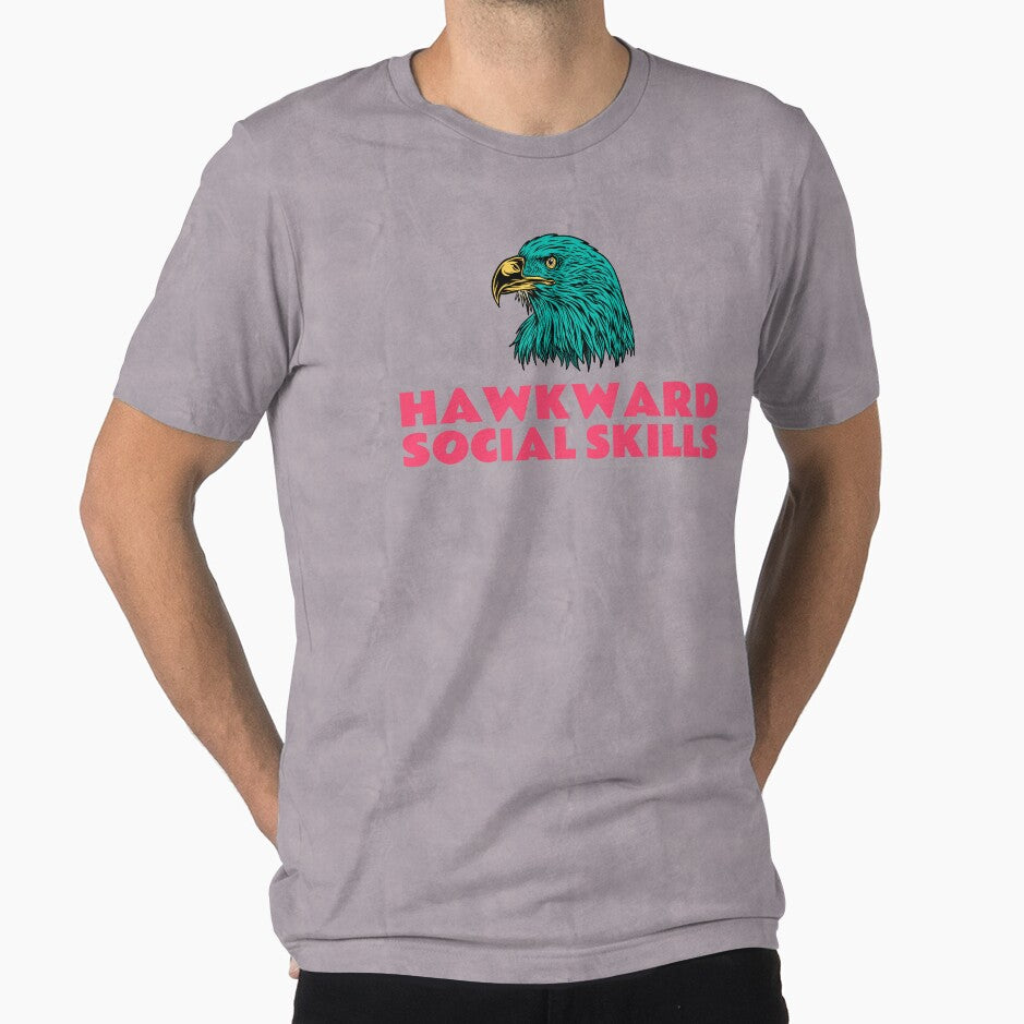 Hawkward Social Skills funny Bird Watching Women by Jane Pierce Art