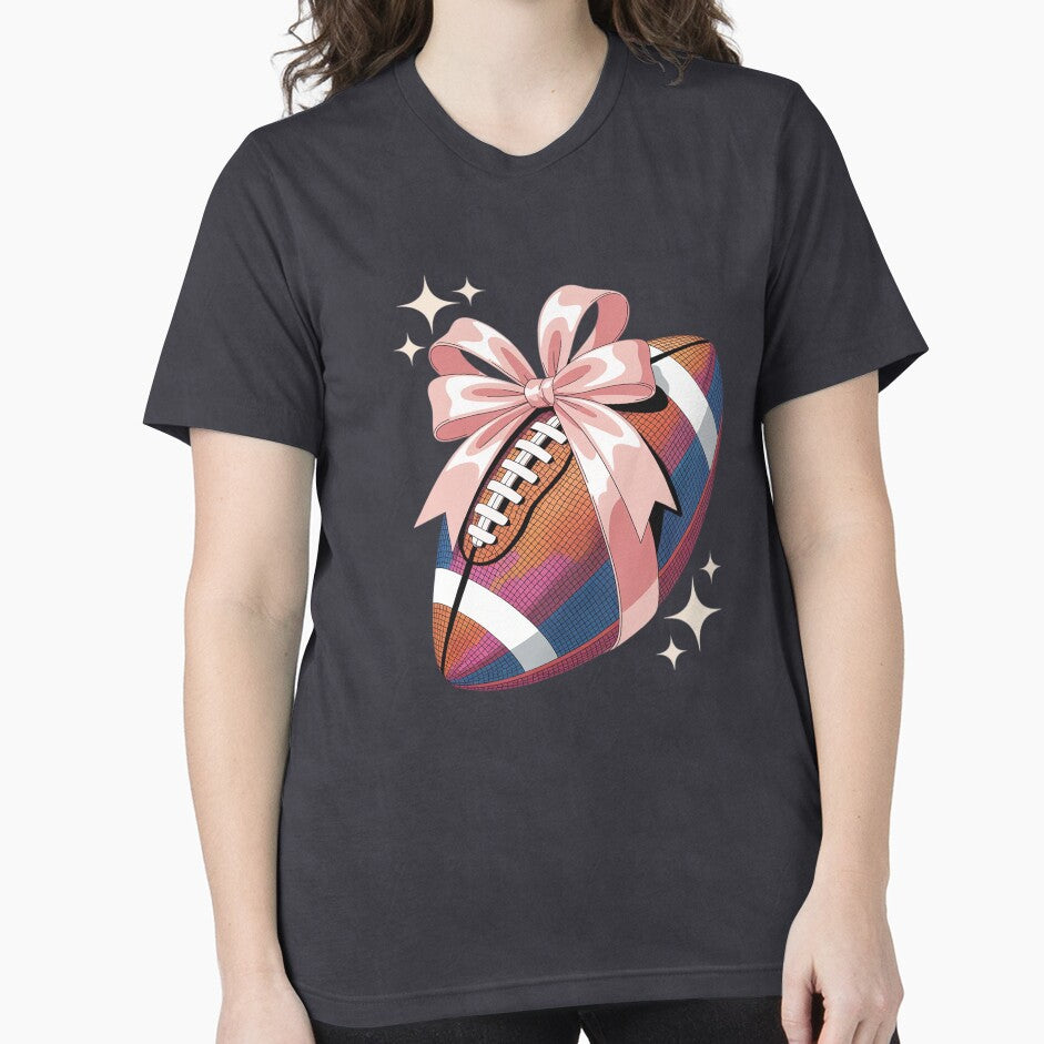 Coquette Bow Disco Football by procionartss