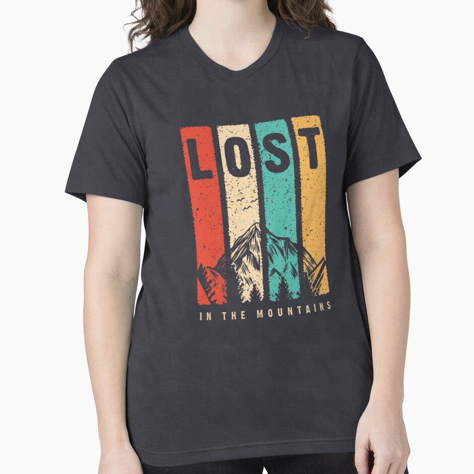 Lost In The Mountains Retro Outdoor Adventure by wecrea