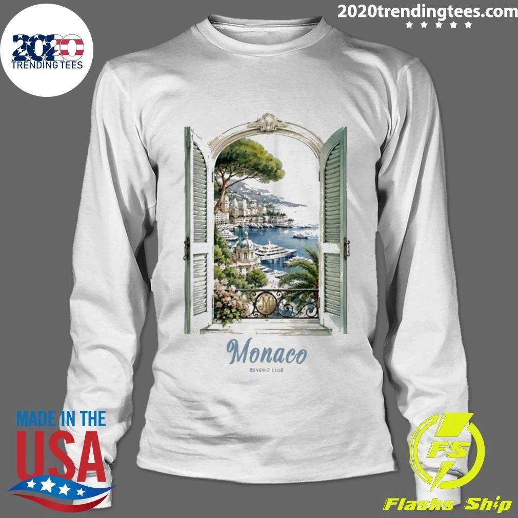 Monaco Beverie Club Travel Mediterranean Shirt