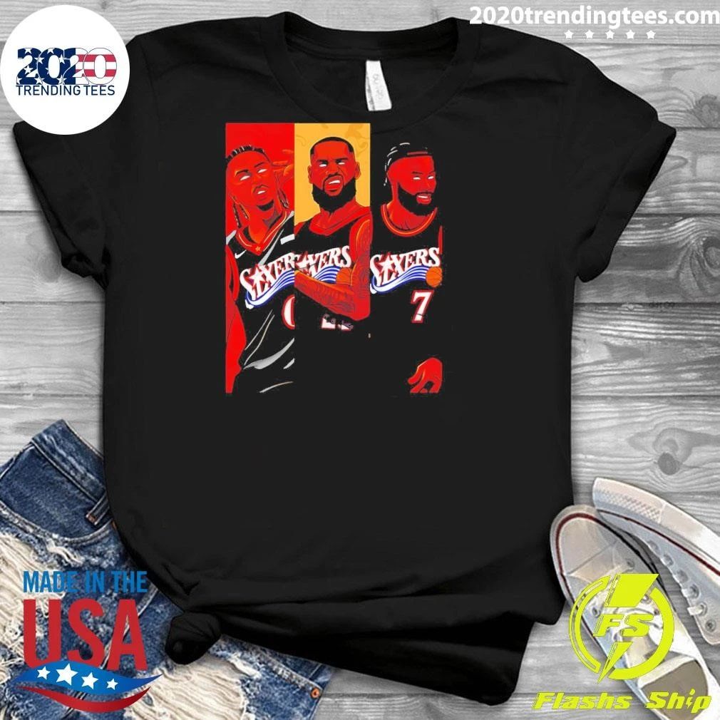 Philadelphia 76ers Players Nba Basketball Shirt